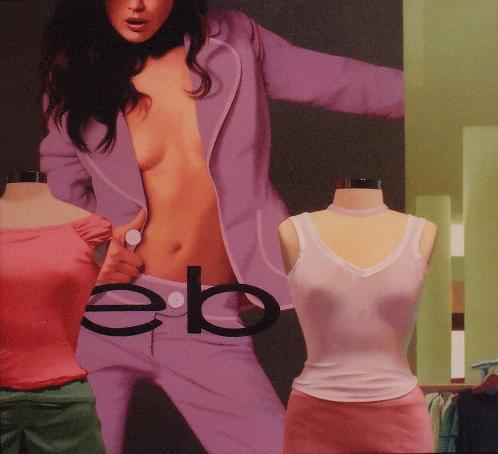 Gus Heinze, Window Shopping
2006, Acrylic on Gessoed Panel