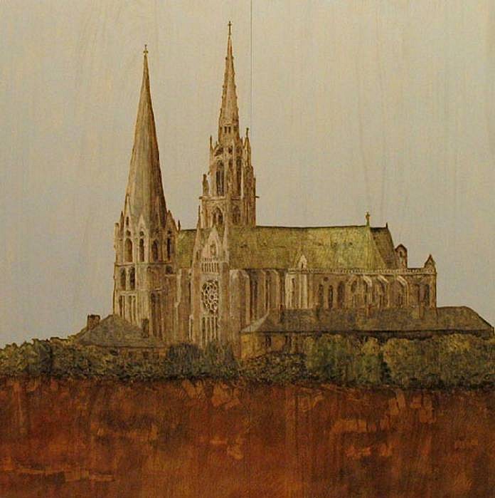 Stephan Balkenhol, Chartres
2003, Wawa-wood, Painted