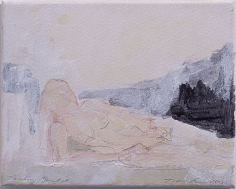Tracey Emin, Thinking About It
2006, Acrylic on Canvas