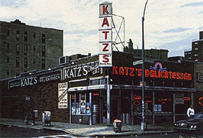 Don Jacot, Katz's Delicatessen
1993, Gouache on Board