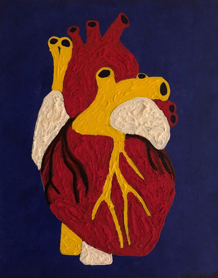 Chris Wilson, Praying for a Heart
2019, Acrylic on Board