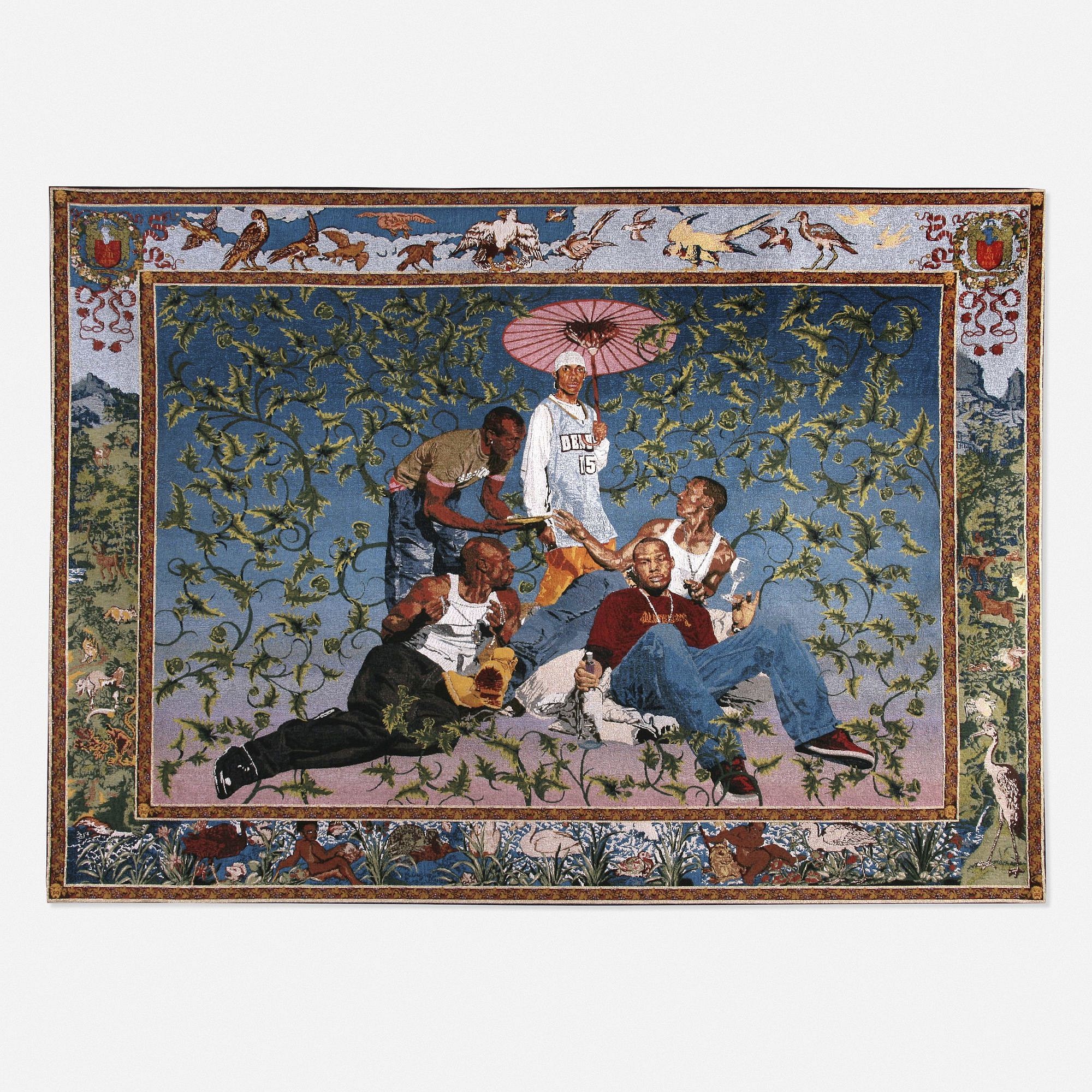 154 1 post war contemporary art november 2021 kehinde wiley the gypsy fortune teller rago auction