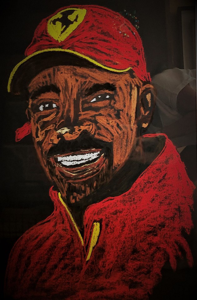 Chris Wilson, The Master Planner
2020, Oil Pastel and Acrylic